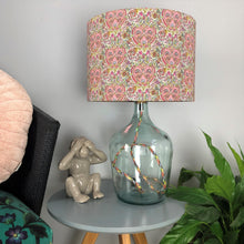 Load image into Gallery viewer, Recycled clear glass table lamp base