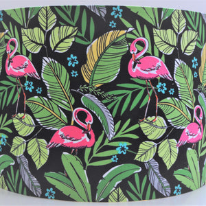 Flamingo leaf with mirror gold lampshade