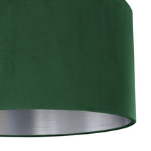 Load image into Gallery viewer, Forest green velvet with brushed silver liner