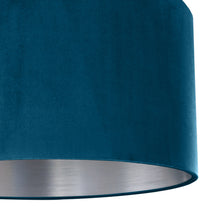 Load image into Gallery viewer, Teal velvet with brushed silver liner